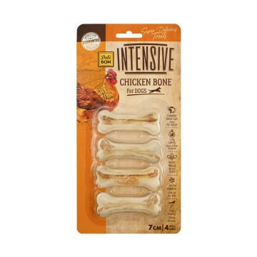 İntensive Tavuklu Kemik Köpek Ödül Kemiği 7 cm 4'lü Paket