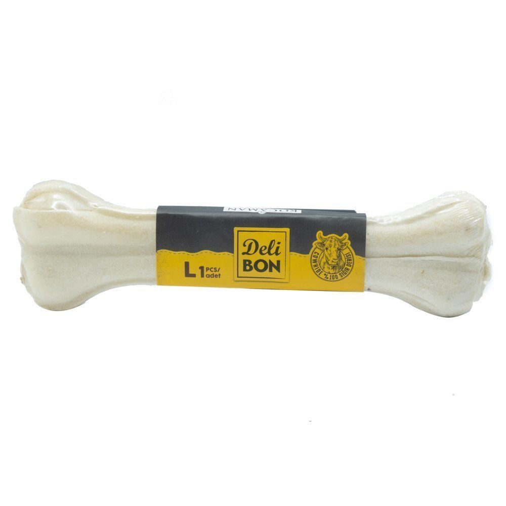 Köpek Kemiği Yenilebilir Kemik Pres Kemik Beyaz Vakumlu 22 cm