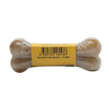 Köpek Kemiği Yenilebilir Kemik Pres Kemik Naturel Vakumlu 7 cm
